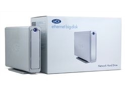 LaCie Ethernet Big Disk box