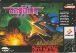 Gradius III - Pochette