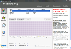 IObit SmartDefrag 1