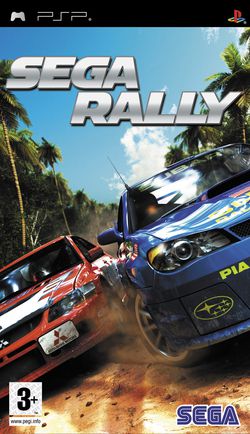 Sega Rally PSP Packshot