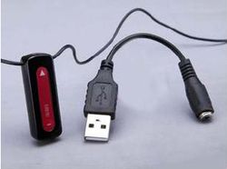 Mustek lecteur MP3 Ivory red