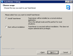 TeamViewer - Installation