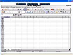 Ulteo OpenOffice Calc