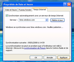 Synchro Horloge 2