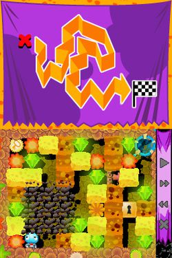 Boulder Dash Rocks DS (4)