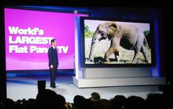 Panasonic Plasma 150 pouces CES 1