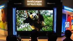 Panasonic Plasma 150 pouces CES 2