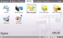 eeepc menuplay