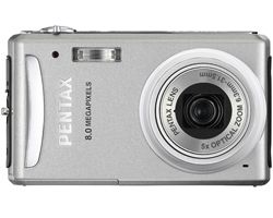 Pentax Optio V20 argent avant