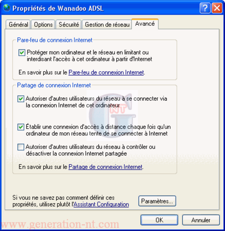 Article n° 16 - Partage internet ICS pour modem USB et ETHERNET. - 13