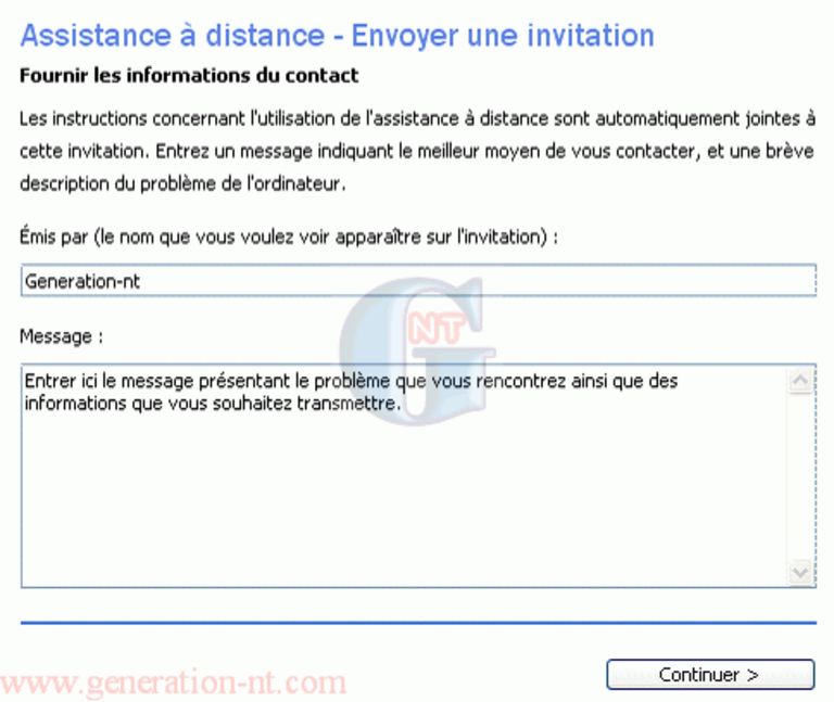 Article n° 17 - Assistance à distance avec Windows XP. - 3