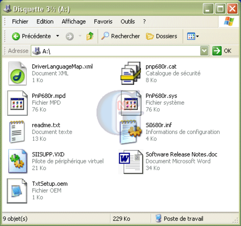 Article n° 39 - Ajout de pilotes dans le CD d'install Windows XP. - raid