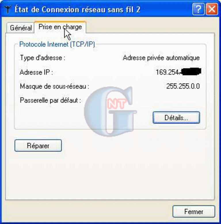 Article n° 40 - Connecter un portable en wifi sur réseau avec ICS. - capture5