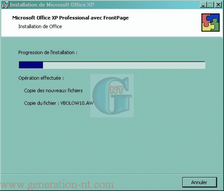 Article n° 59 - Création d'un CD Office XP avec le SP3 inclus - 4