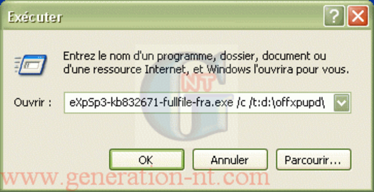 Article n° 59 - Création d'un CD Office XP avec le SP3 inclus - 9