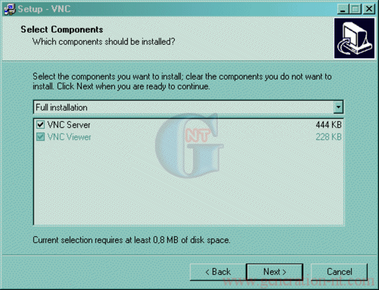 Article n° 61 - Prise de contrôle à distance avec Real VNC - 16