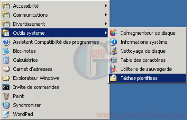 Article n° 157 - Planifier la d&eacute;fragmentation sous Windows XP/2003 - 3