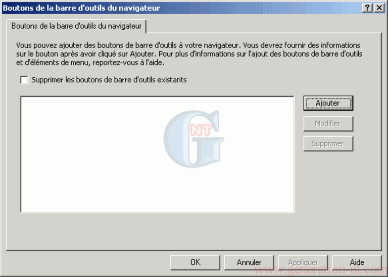 Article n° 141 - Personnaliser la barre d'outils Internet Explorer - 3