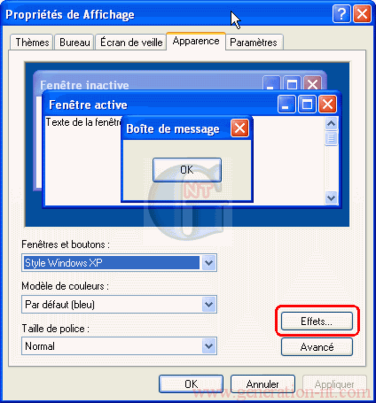 Article n° 83 - Gestion am&eacute;lior&eacute;e des &eacute;crans LCD (XP) MAJ du 14/02/03 - 1