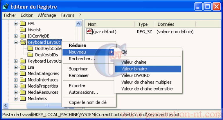 Article n° 48 - D&eacute;sactiver la touche "Windows" de votre clavier (NT4 / 2000 / XP) - 1