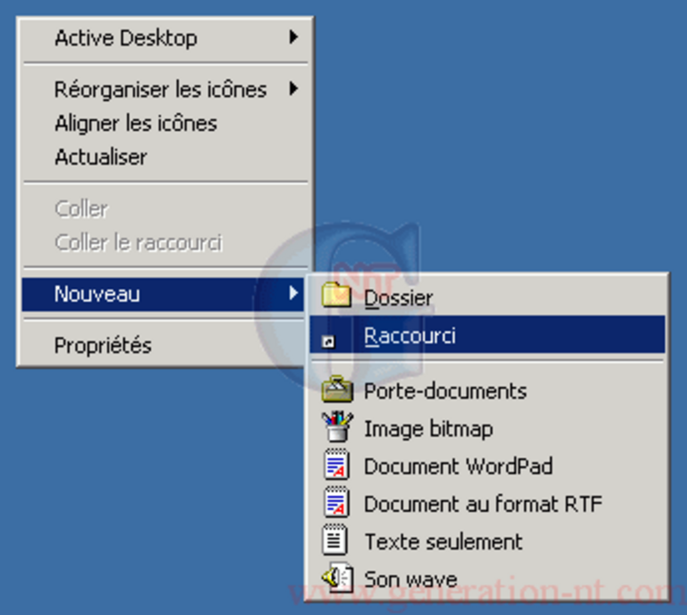 Article n° 159 -  Cr&eacute;er un raccourci pour envoyer vos emails - 1