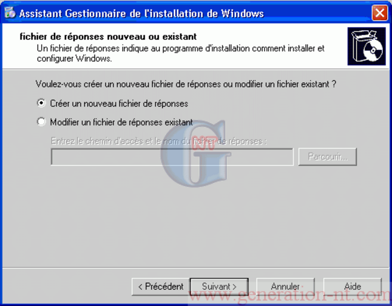 Article n° 68 - Installation automatis&eacute;e de Windows XP (XP) - 4