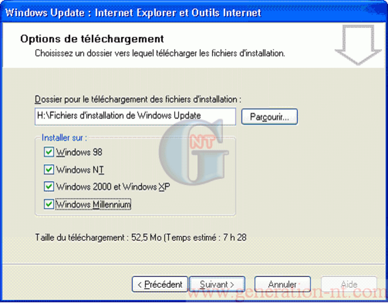 Article n° 65 - T&eacute;l&eacute;chargez Internet Explorer 6 SP1 pour tous les syst&egrave;mes d?exploitation - 5