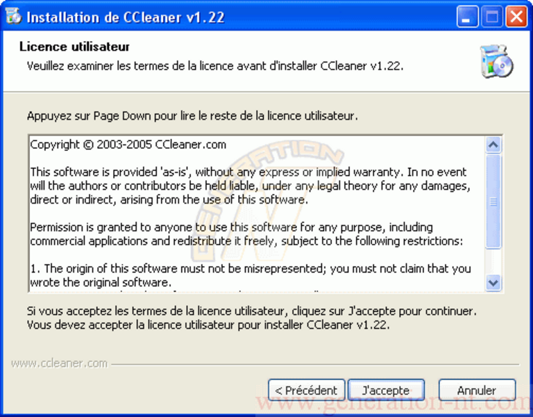 Article n° 89 - Optimiser le démarrage de Windows XP - CCleaner -3