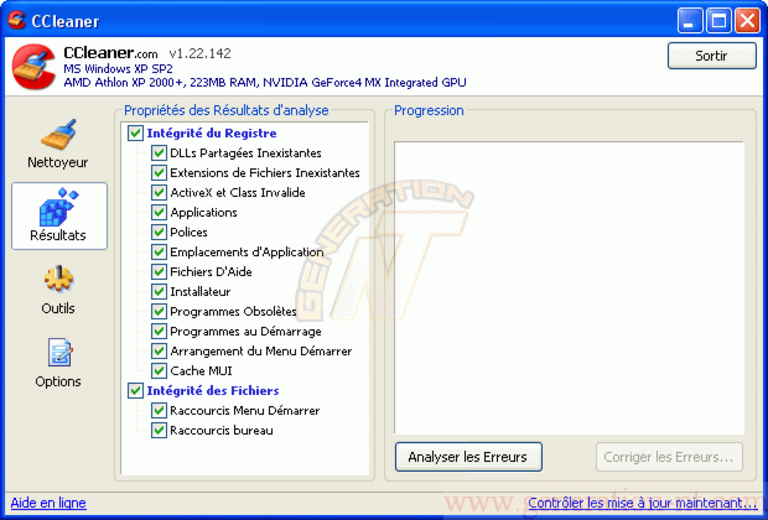 Article n° 89 - Optimiser le démarrage de Windows XP - CCleaner -9