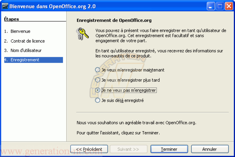 Article n° 94 - OpenOffice.org 2.0 : présentation et test - Installation OpenOffice.org 2.0 -14