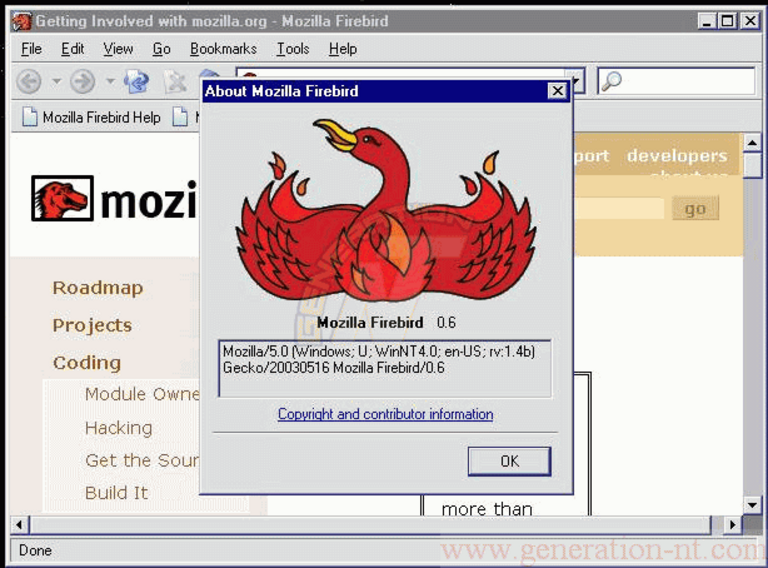 Article n° 100 - Firefox : découverte d'un projet opensource - 1_ScreenFirebird