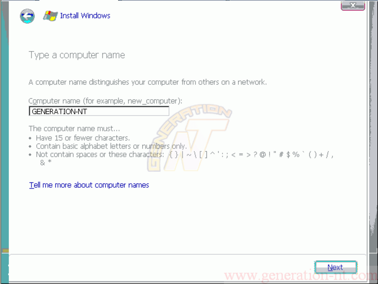 Article n° 106 - Test et fonctionnalités de Windows Vista - 10 Windows Vista installation