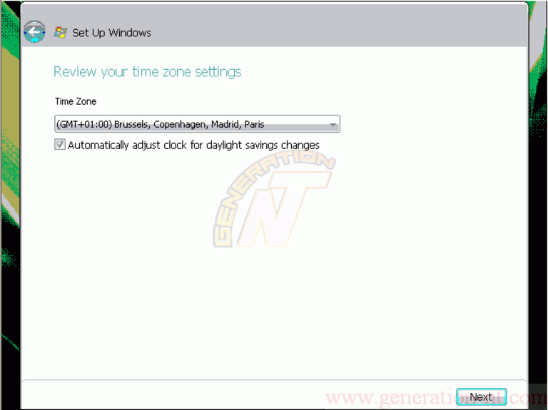 Article n° 106 - Test et fonctionnalités de Windows Vista - 17 Windows Vista installation