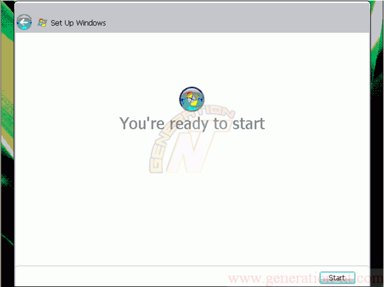 Article n° 106 - Test et fonctionnalités de Windows Vista - 18 Windows Vista installation