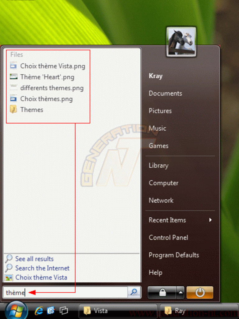 Article n° 106 - Test de Windows Vista - 37 Windows Vista menu démarrer