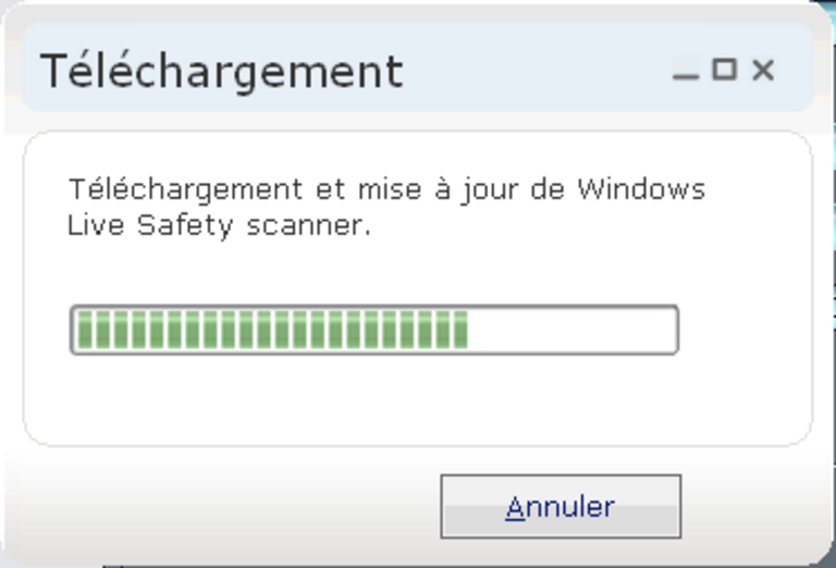 WLM - Windows Live Safety Scanner 1