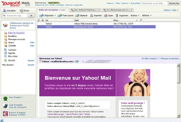 Yahoo mail
