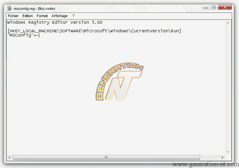notepad - texte