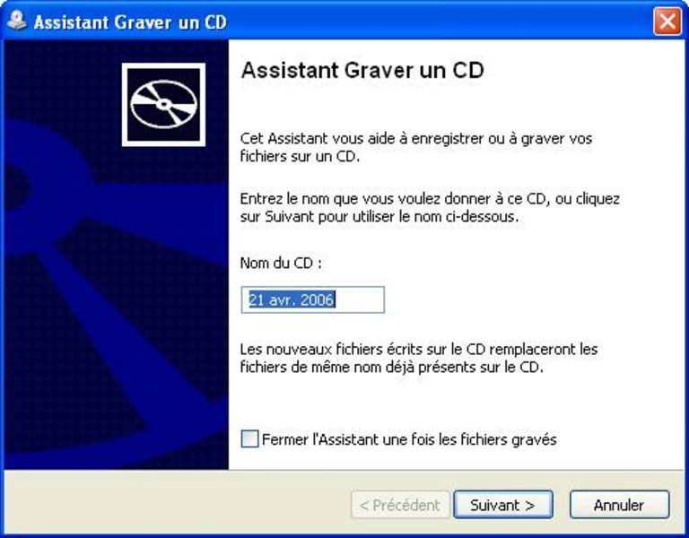 Gravure WindowsXP 2