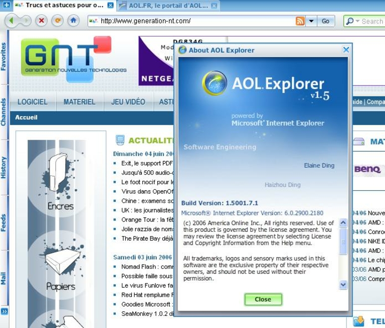 AOL Explorer 1.5