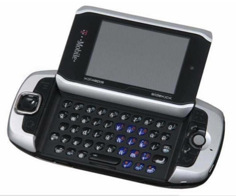 T-mobile Sidekick III ouvert