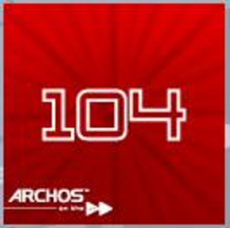 Archos 104 Boot Screen