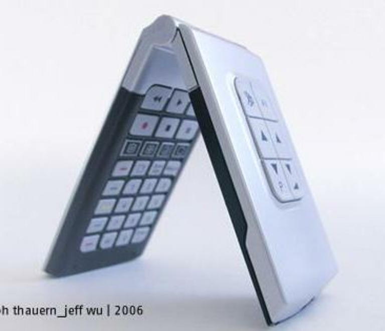 Geisendesign télécommande à clapet