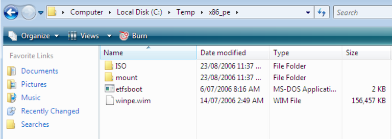 Microsoft Windows PE 2.0