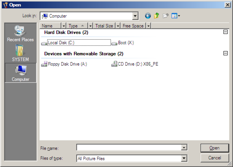 Microsoft Windows PE 2.0