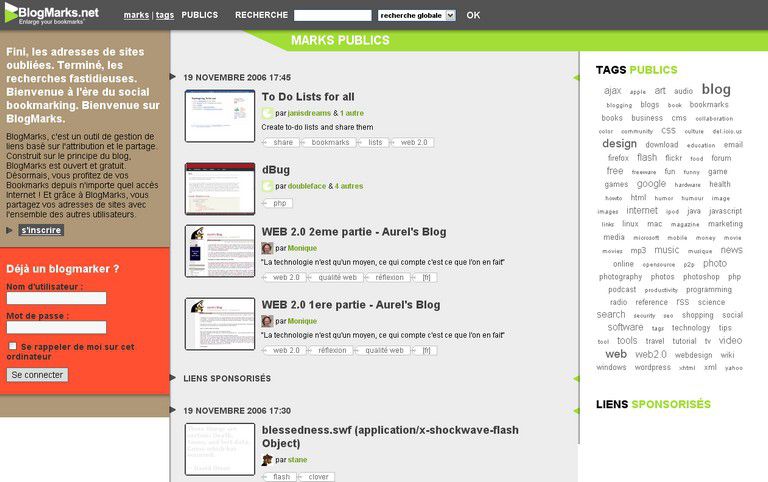 blogmarks