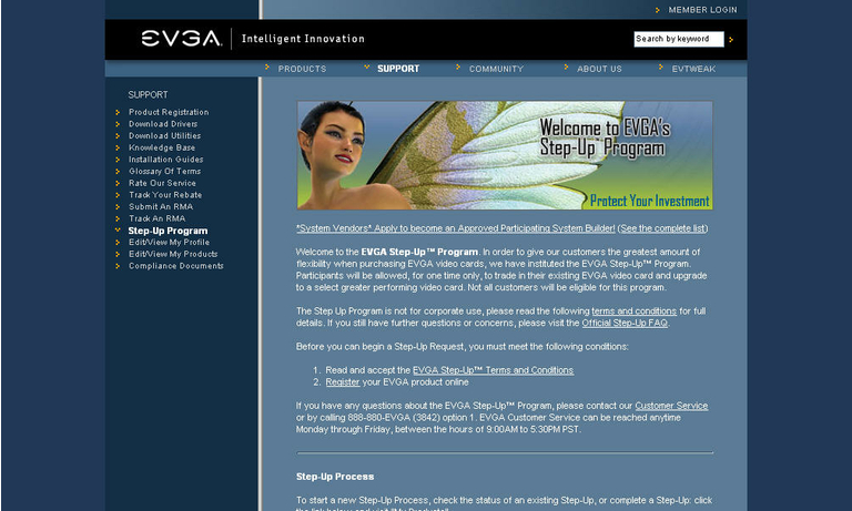 EVGA Setup Program