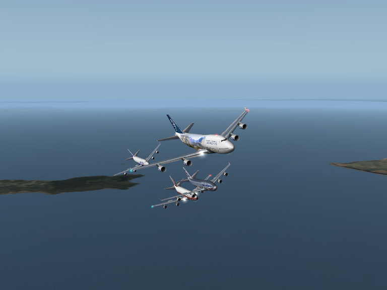 X-Plane groupe d'avions