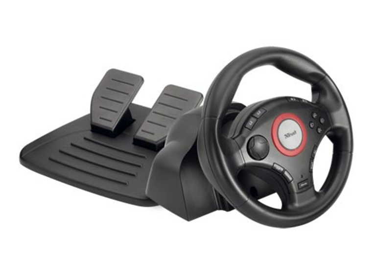 Trust Compact Vibration Feedback Steering Wheel GM-3200