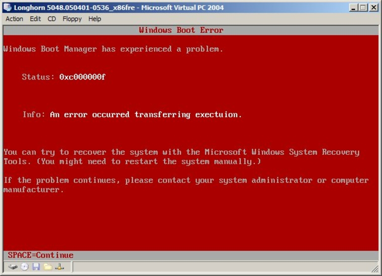 RedScreen